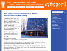 Tablet Screenshot of grundschule-friedrichshain.de